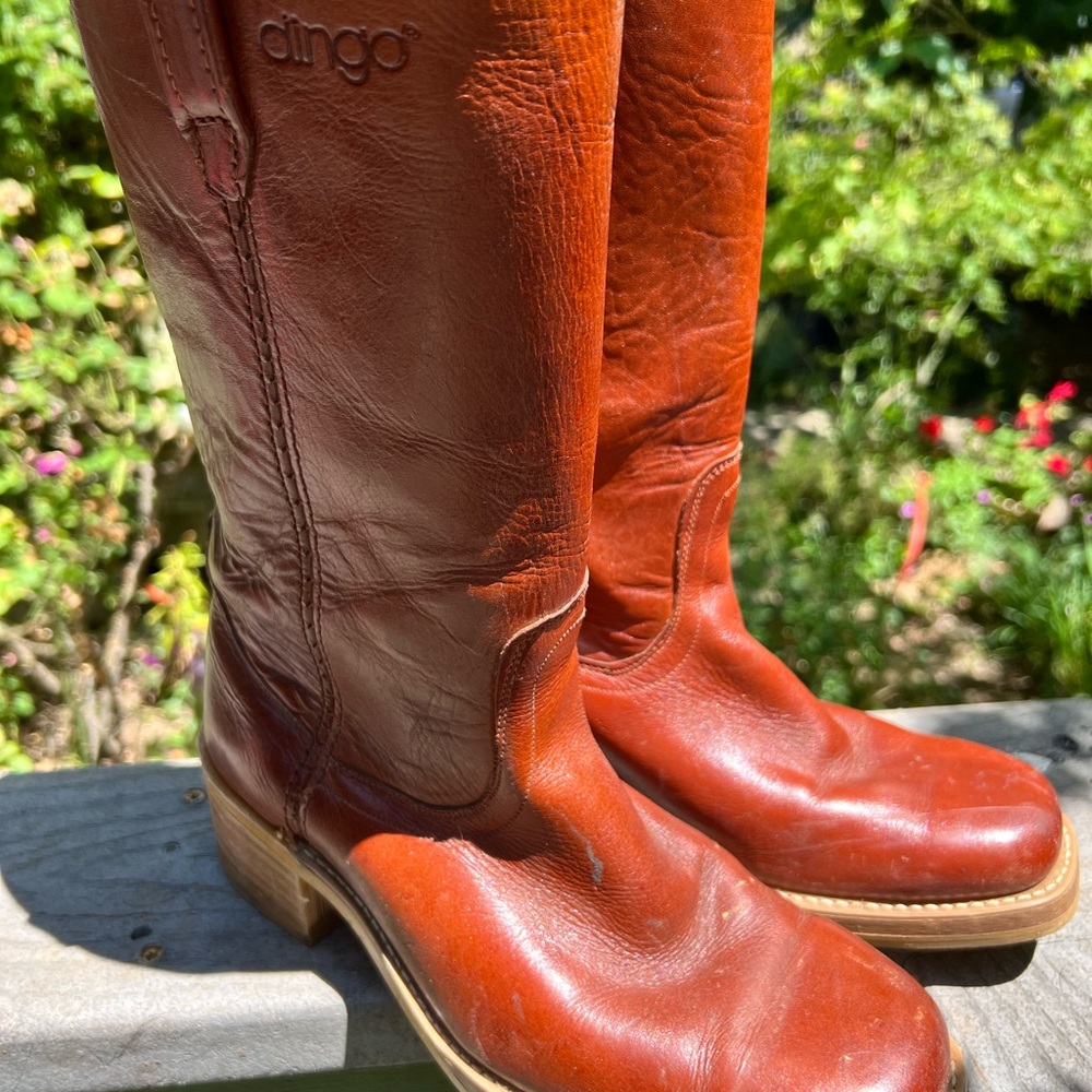 Vintage Dingo Brown Leather Boots